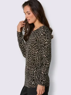 Pull en tricot fin 30% laine