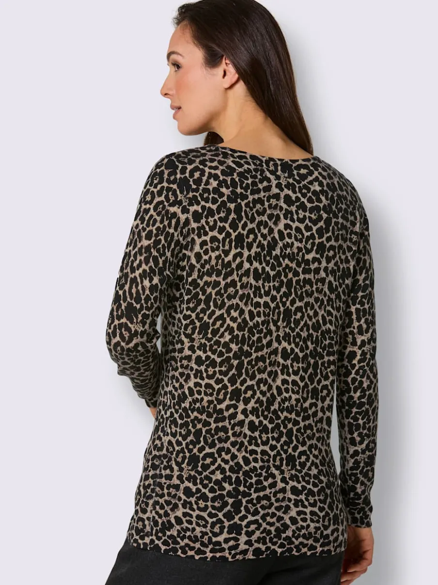 Pull en tricot fin 30% laine