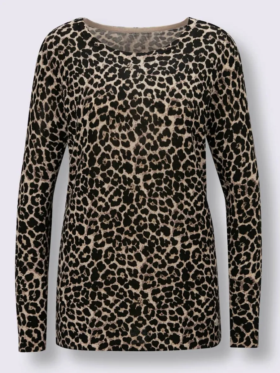 Pull en tricot fin 30% laine