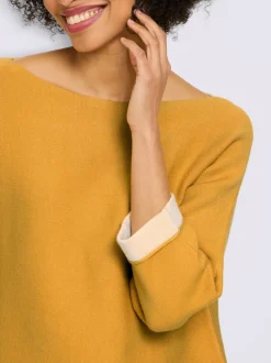 Pull en tricot fin mélange de viscose doux