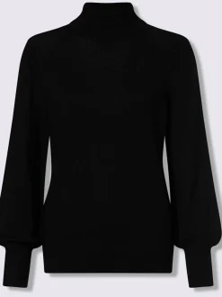 Pull en tricot fin motif ajouré transparent discret