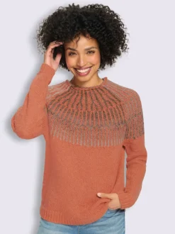 Pull en tricot 20% laine