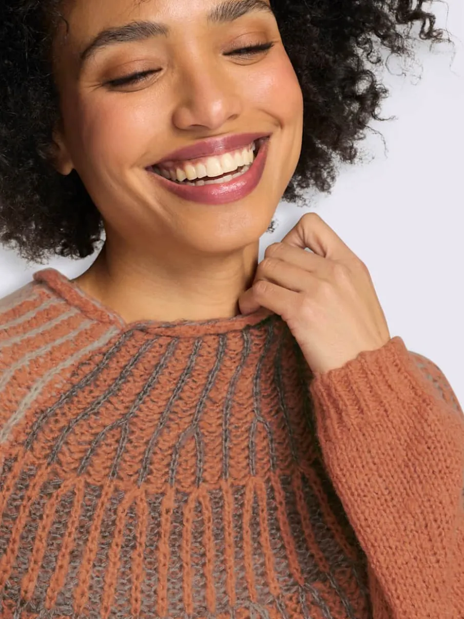 Pull en tricot 20% laine