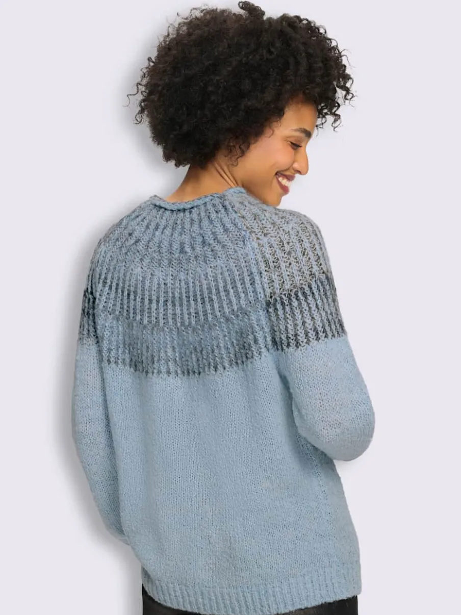 Pull en tricot 20% laine