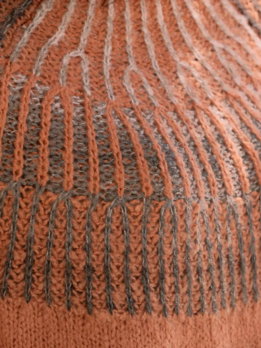 Pull en tricot 20% laine