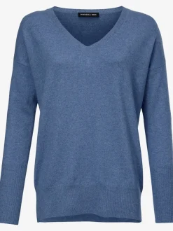 Pull en V en cachemire doux à porter avec simplicité