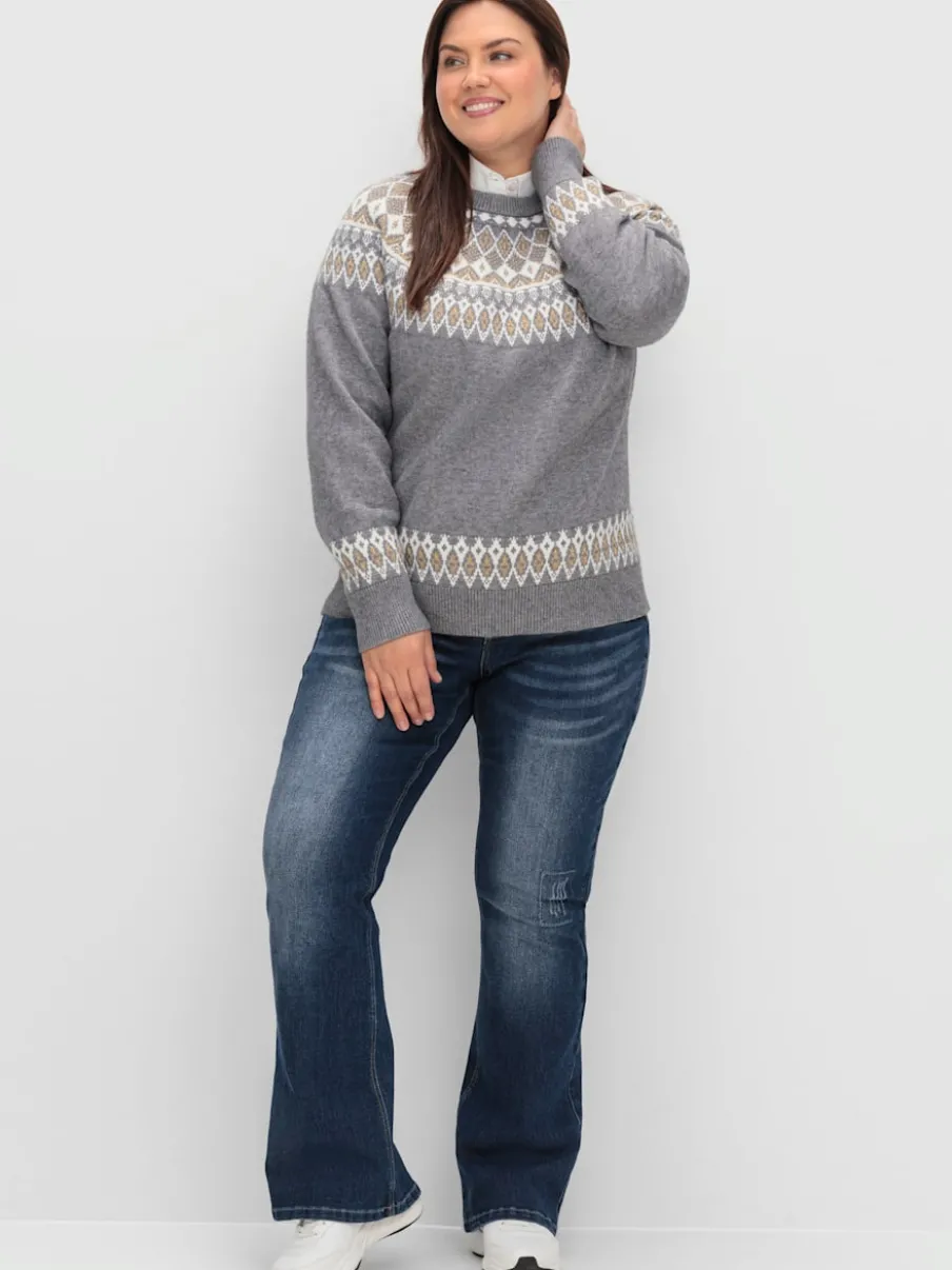 Pull jacquard