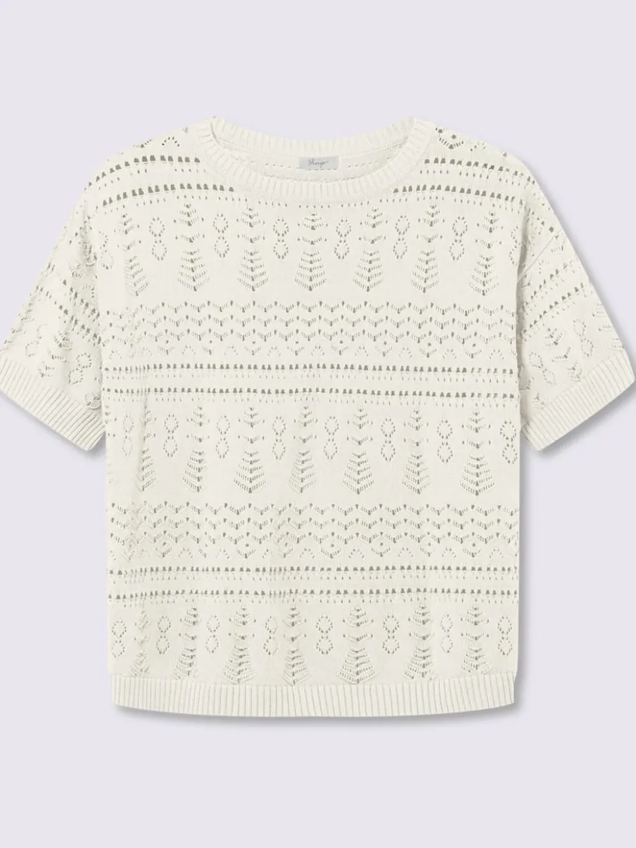 Pull à manches courtes