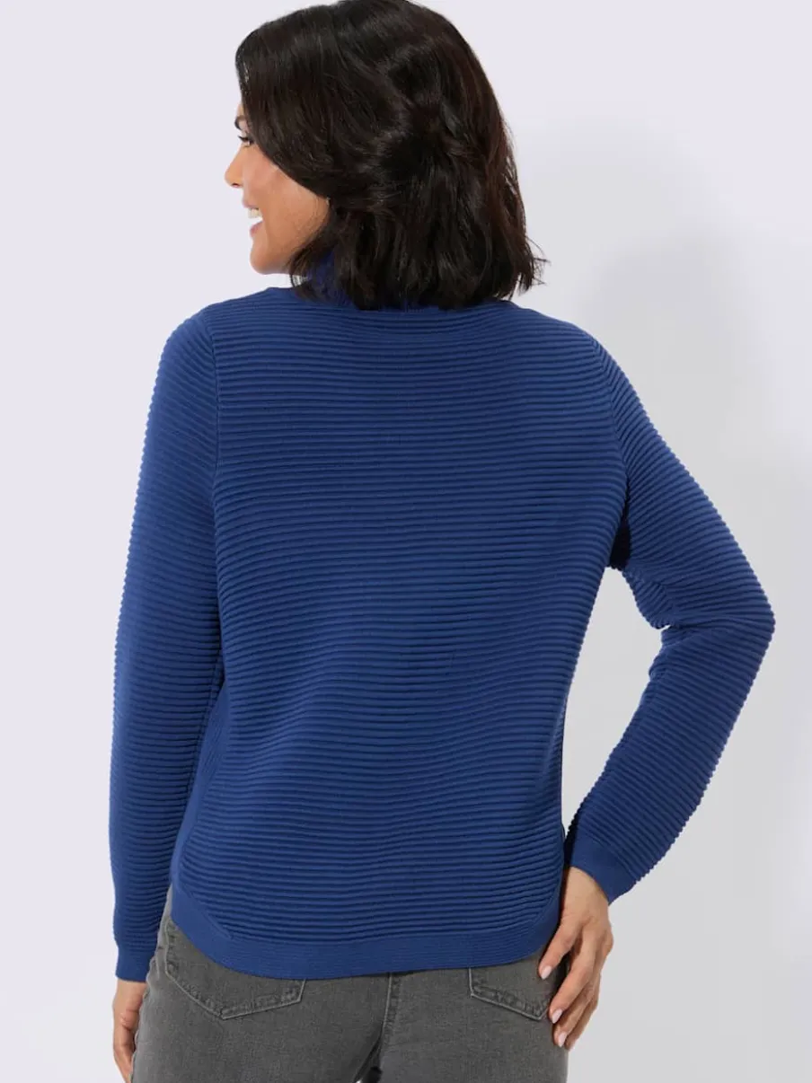 Pull à manches longues 50% coton
