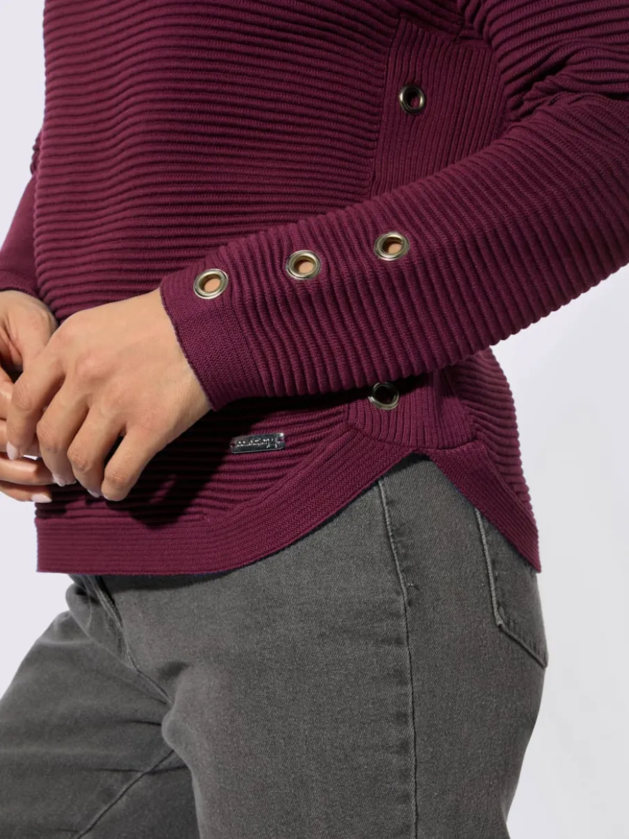 Pull à manches longues 50% coton