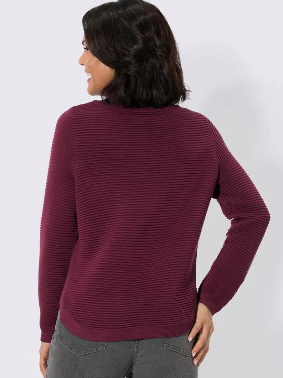 Pull à manches longues 50% coton