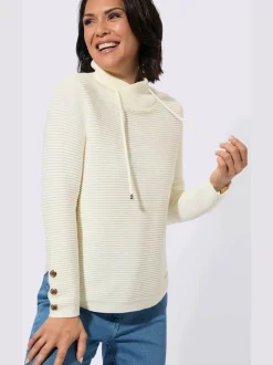 Pull à manches longues 50% coton