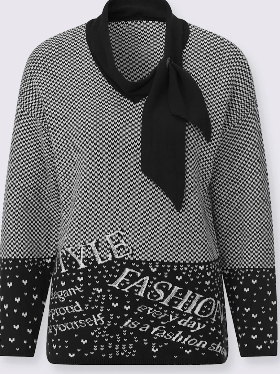 Pull à manches longues qualité coton et modal agréable à porter