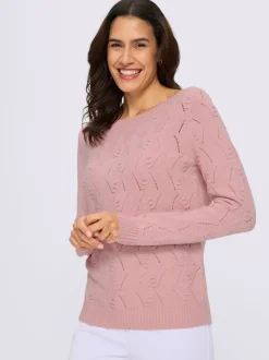 Pull à manches longues 50% viscose