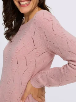 Pull à manches longues 50% viscose
