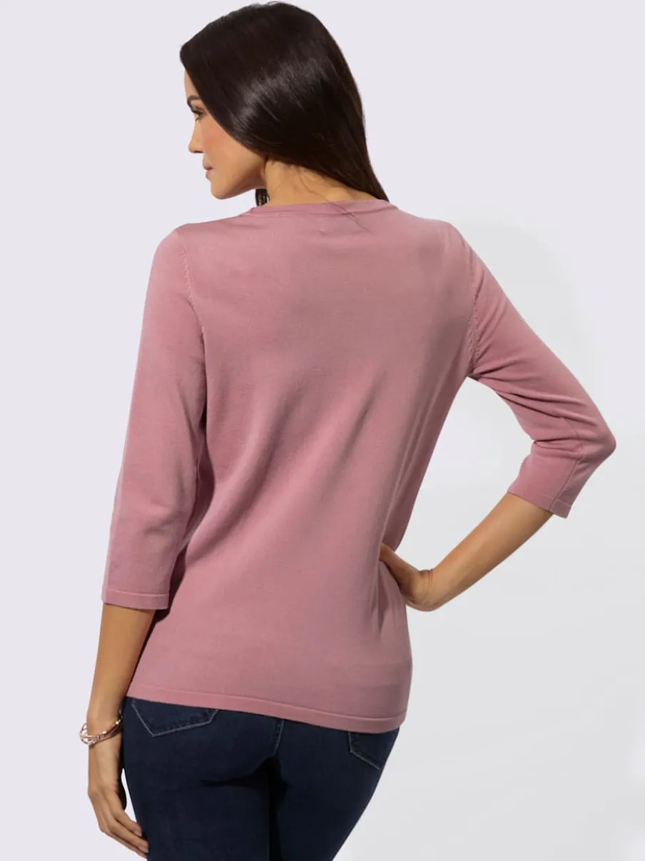 Pull à manches 3/4 30% lyocell