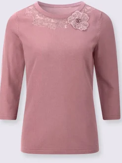 Pull à manches 3/4 30% lyocell