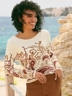 Pull motif paisley