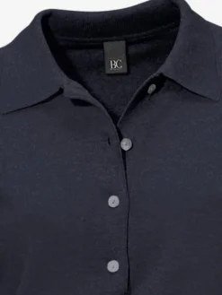 Pull polo avec col classique et demi-patte de boutonnage