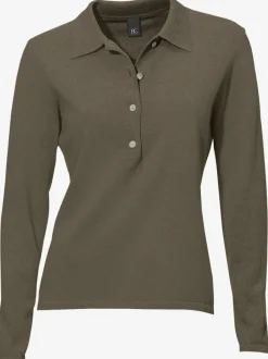 Pull polo avec col classique et demi-patte de boutonnage