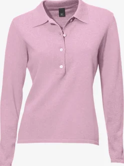 Pull polo avec col classique et demi-patte de boutonnage