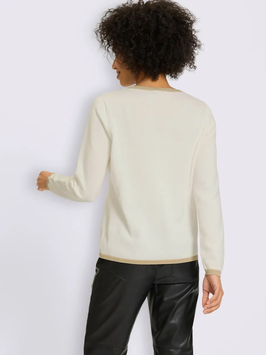 Pull pur coton