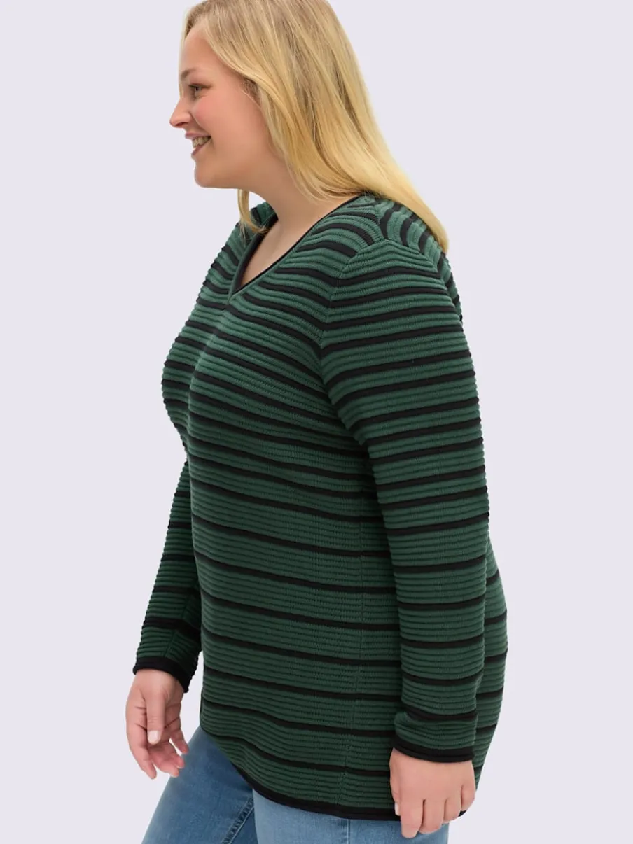 Pull à rayures