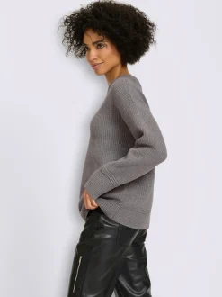 Pull superbe mélange de matières
