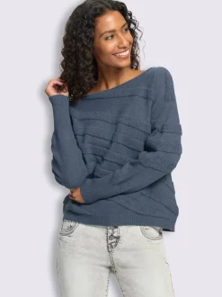 Pull superbe mélange de matières