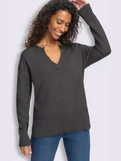 Pull superbe mélange de matières