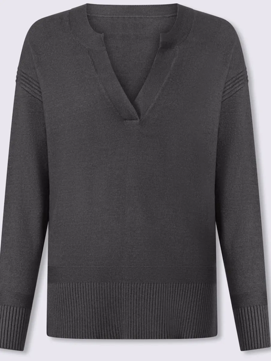 Pull superbe mélange de matières