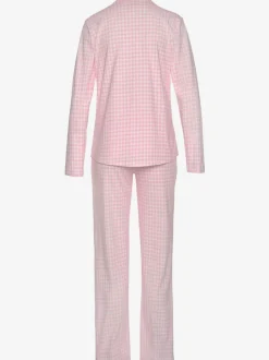 Pyjama classique avec imprimé discret sur toute la surface