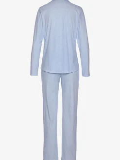 Pyjama classique avec imprimé discret sur toute la surface