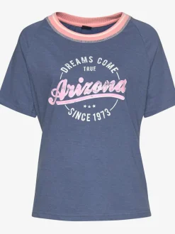 Pyjama court au design universitaire