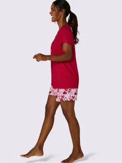Pyjama court jersey fin