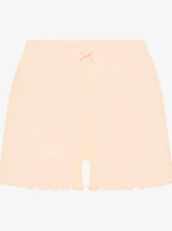 Pyjama court 3 pièces avec motif ajouré