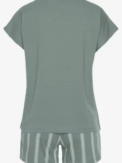 Pyjama court à rayures