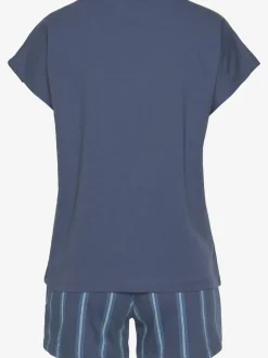 Pyjama court à rayures