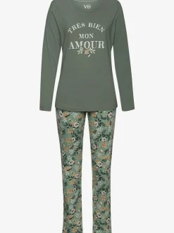 Pyjama à imprimé floral