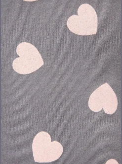 Pyjama long avec motif cœur