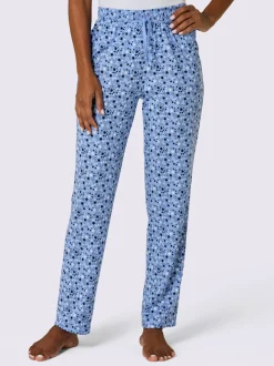 Pyjama-pantalon jersey fin
