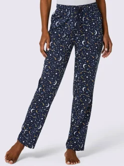 Pyjama-pantalon jersey fin