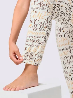 Pyjama-pantalon jersey fin