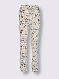 Pyjama-pantalon jersey fin