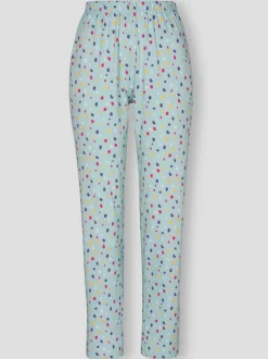 Pyjama-pantalon jersey fin