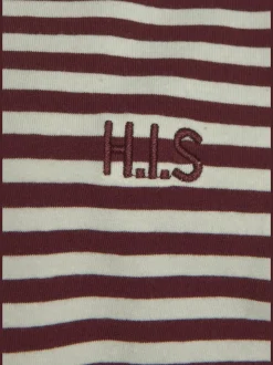 Pyjama à rayures en fils teintés