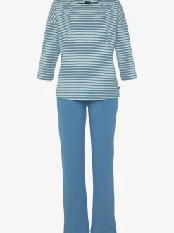 Pyjama à rayures en fils teintés