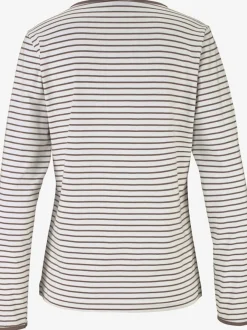 Pyjama à rayures en fils teintés