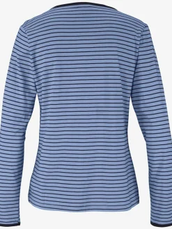 Pyjama à rayures en fils teintés
