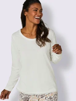 Pyjama-t-shirt jersey fin